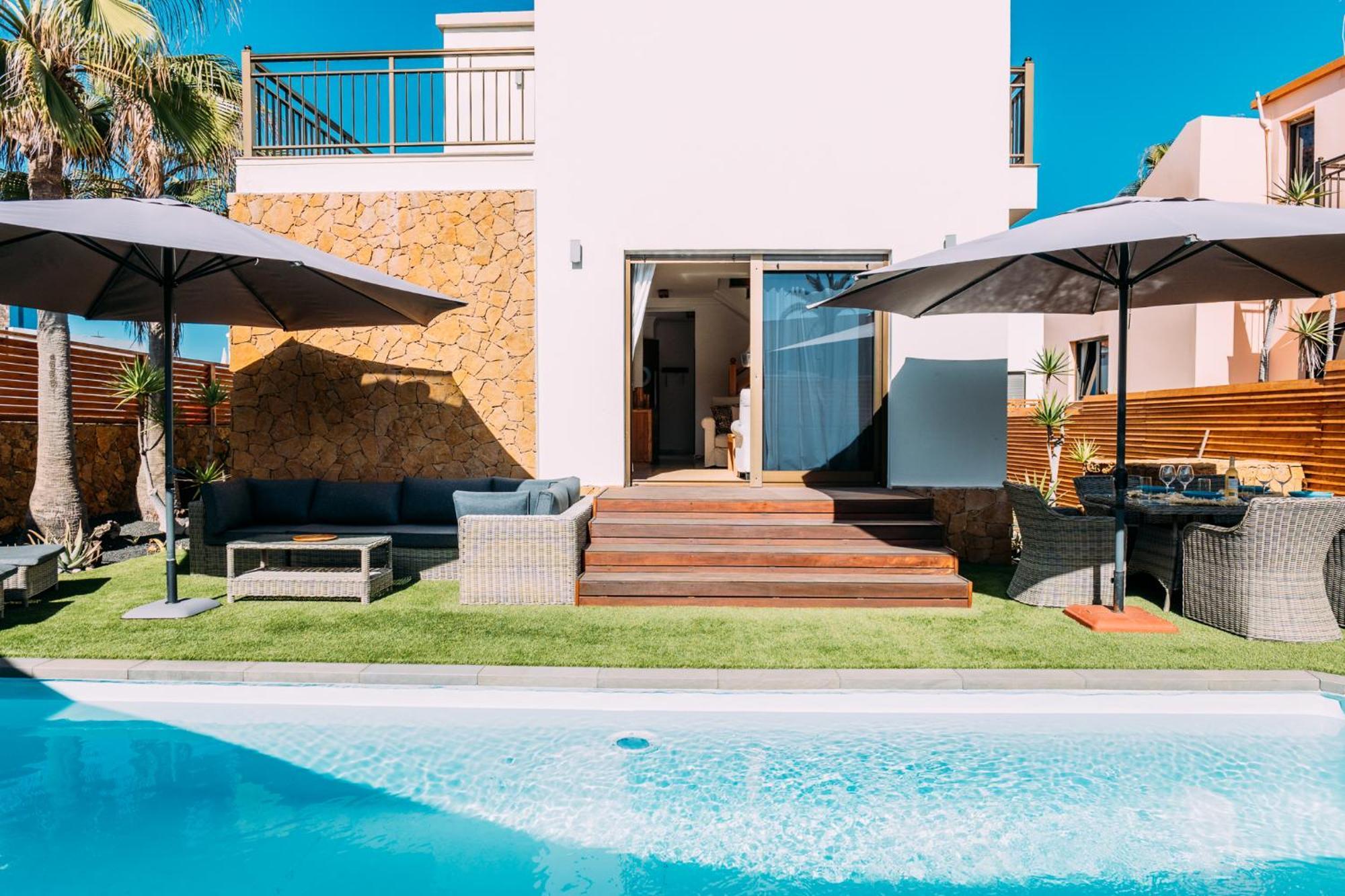 Paradise Beach House: Piscina Privada, Playa 100M Corralejo Dış mekan fotoğraf